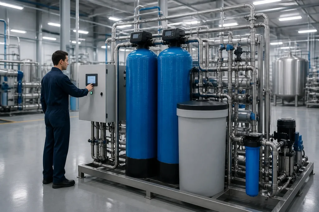 Systeme de traitement deau industriel