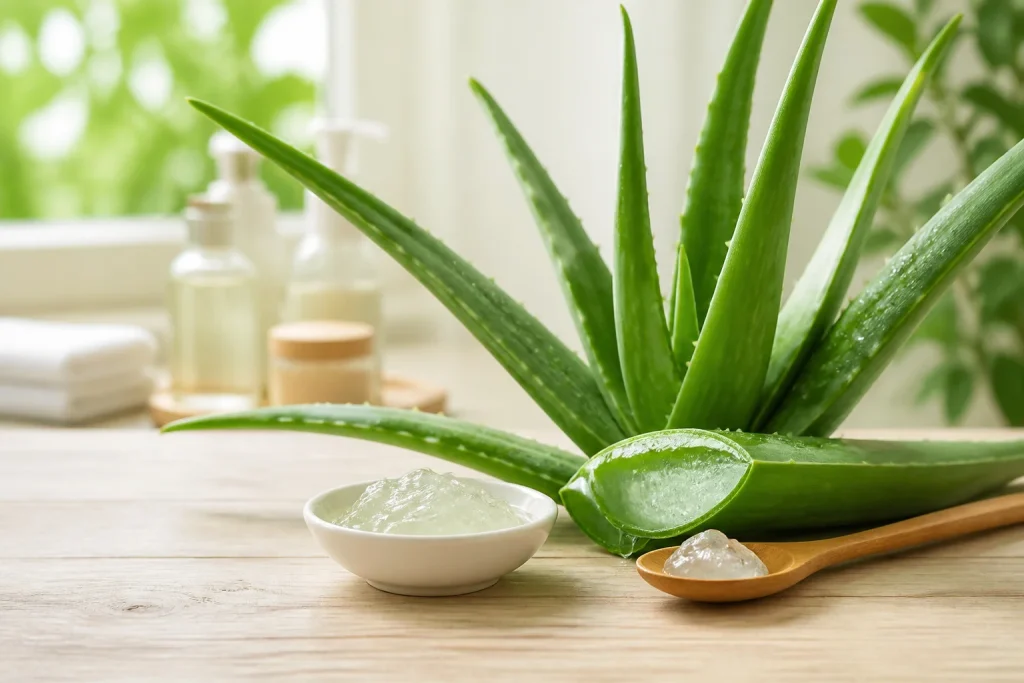 Aloe vera naturellement hydratant et apaisant