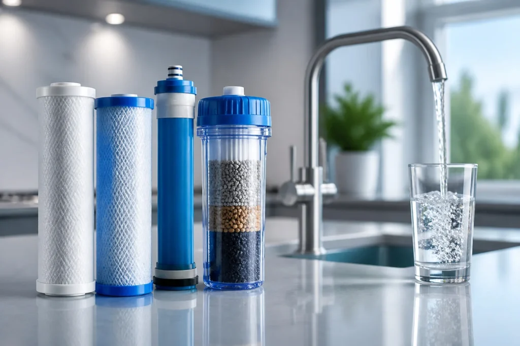 Filtres a eau pour une purete etincelante