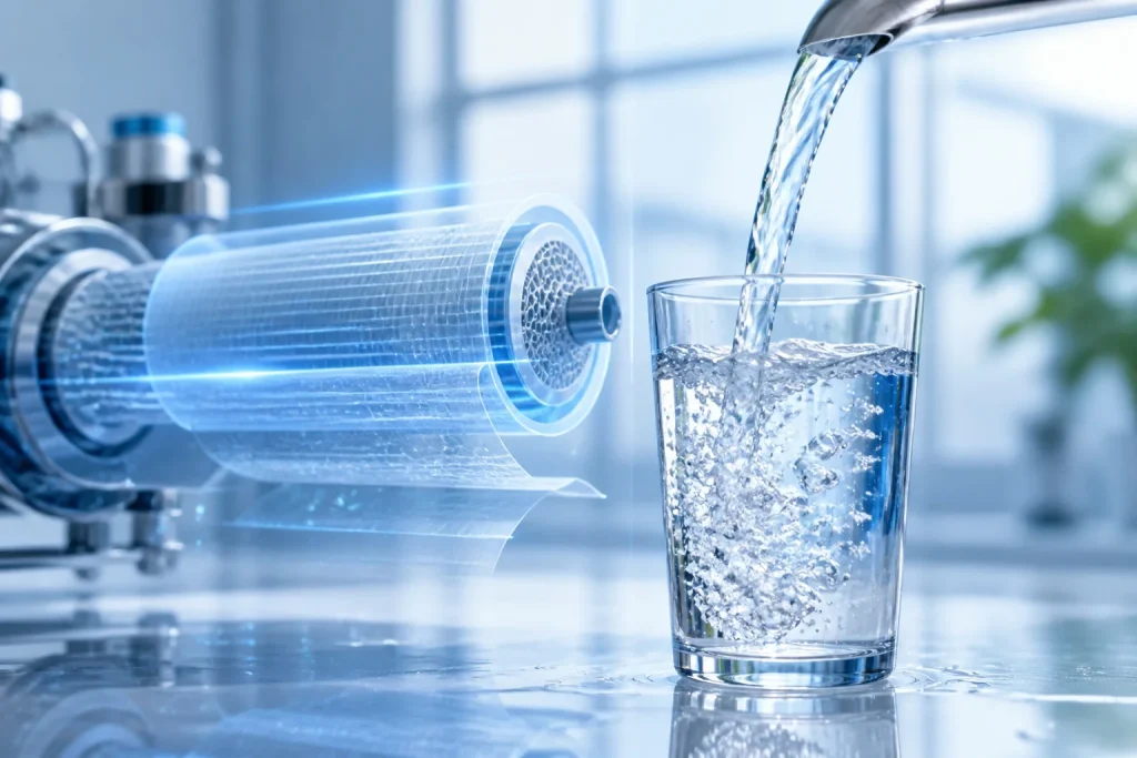 Eau pure et technologie de filtration avancee