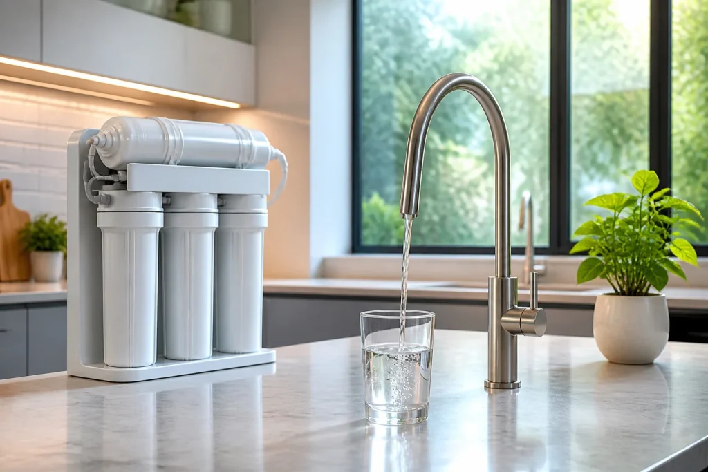Systeme de filtration deau moderne