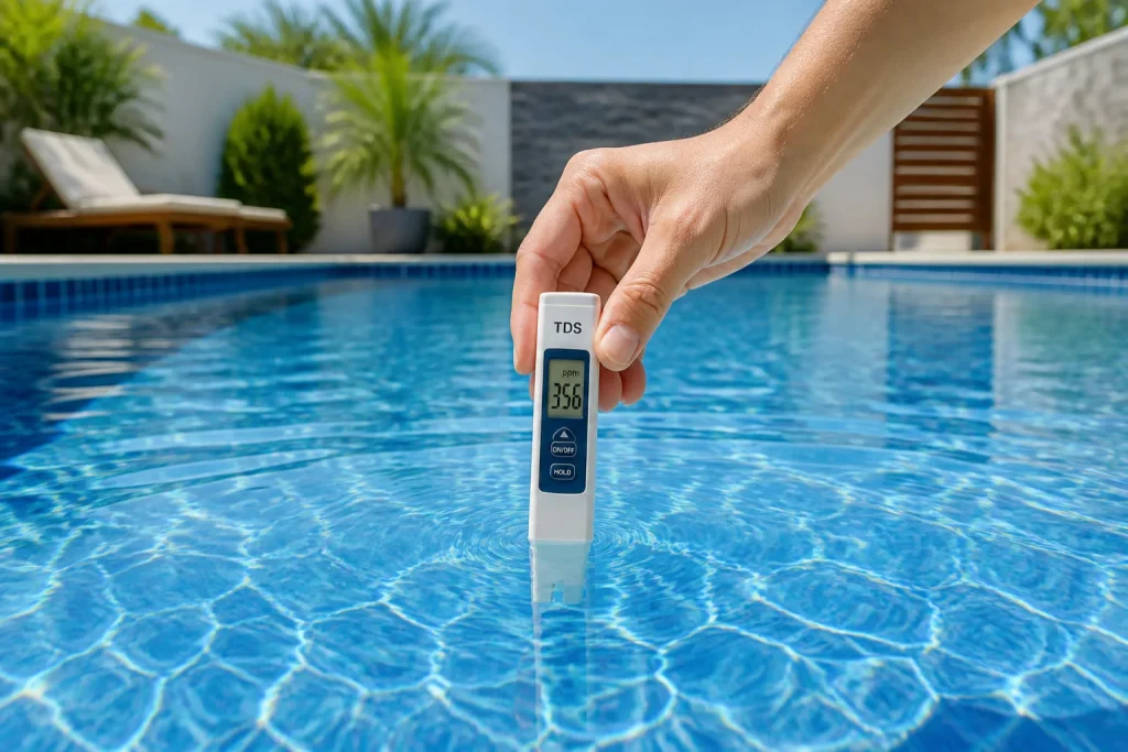 Mesure tds eau piscine