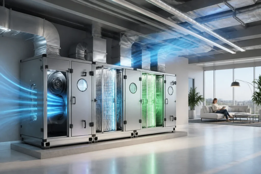 Unite de traitement dair moderne et performante