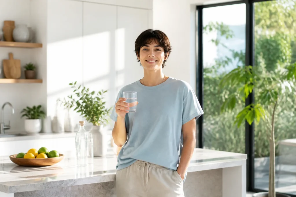 Fraicheur et bien etre eau et vitalite