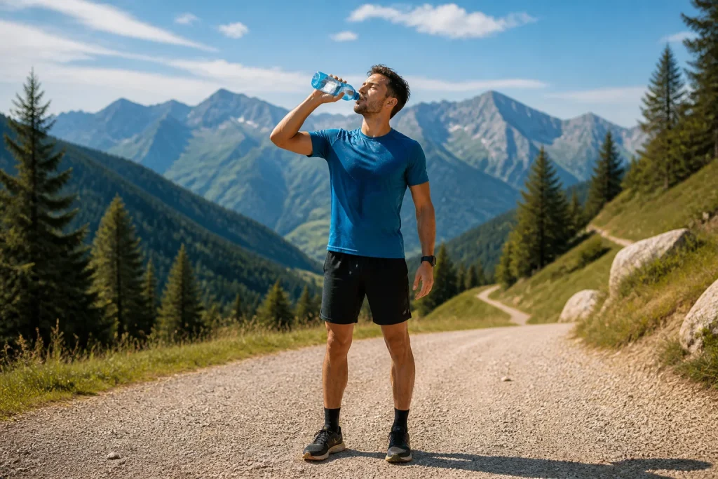 Hydratation et performance en montagne
